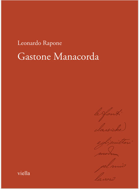 GASTONE MANACORDA