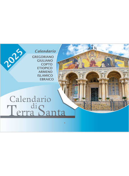 CALENDARIO TERRA SANTA 2025