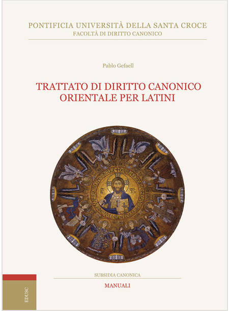 TRATTATO DI DIRITTO CANONICO ORIENTALE PER LATINI