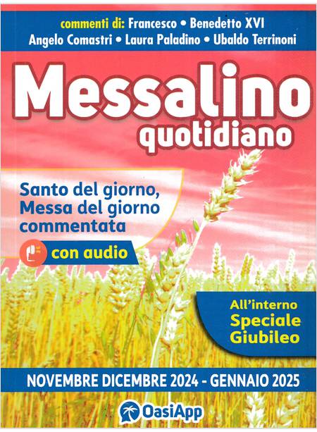 MESSALINO QUOTIDIANO NOVEMBRE DICEMBRE GENNAIO 2024-2025