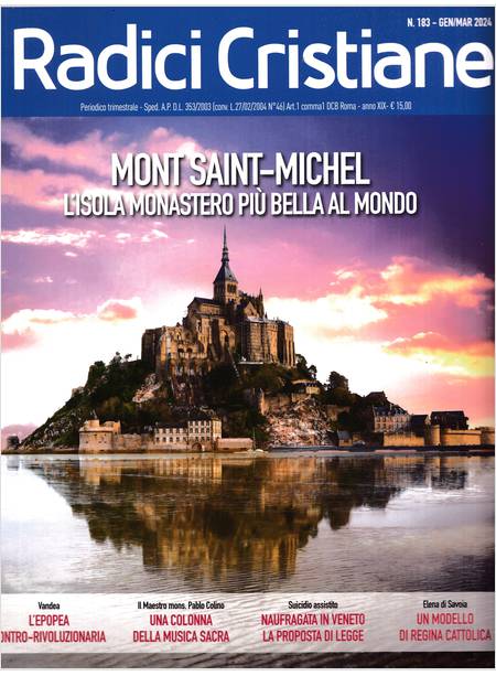 RADICI CRISTIANE 183 GEN/MAR 2024 MONT SAINT-MICHEL 