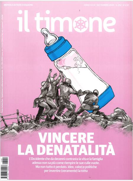 IL TIMONE 242 SETTEMBRE 2024 VINCERE LA DENATALITA'