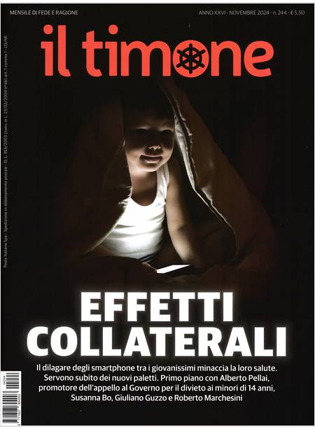 IL TIMONE 244 NOVEMBRE 2024 EFFETTI COLLATERALI