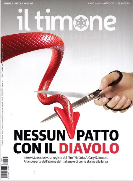 IL TIMONE 248 MARZO 2025 NESSUN PATTO CON IL DIAVOLO